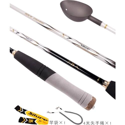 New Bait Thrower Titanium Alloy Bait Scoop Spoon Carbon Bait Spoon Rock Fishing Bait Spoon Fishing Tool Rock Fishing Bait Spoon