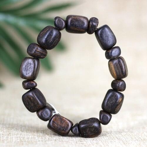 Excellent Dala Dry aloes with a model hand string Buddha Dala dry aloes rosary aloes hand string medicine incense black oil agar