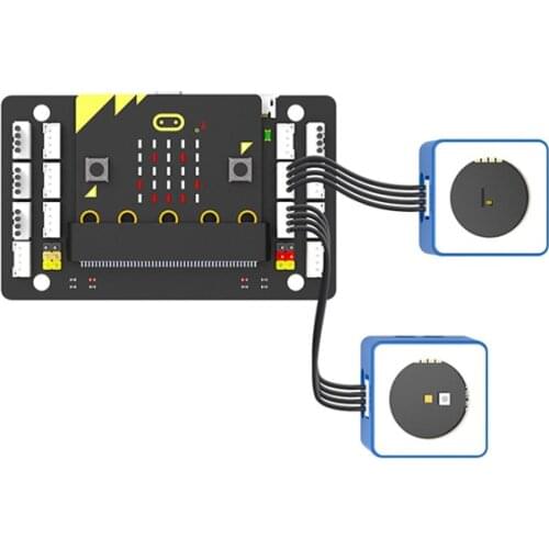 Yahboom Microbit V1.5 V2 Sensor Expansion Board with PH2.0 cable connect to various sensors compatible with different modules