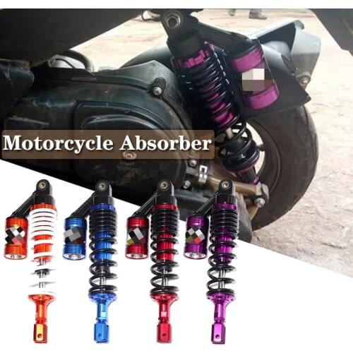 For Yamaha Motor Scooter ATV Quad Spring Suspension Universal 32cm Motorcycle Spring Suspension Nitrogen Air Shock Absorber Rear