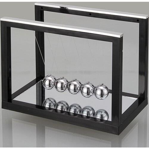 Newtons Cradle Steel Balance Ball Fun Decoration Toy Gift S New