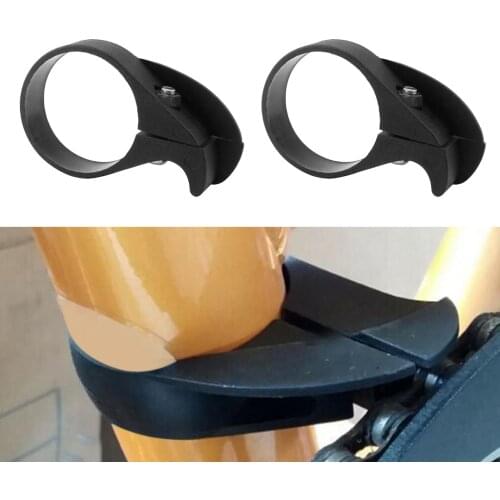 2pcs 1.5-1.7inch Bikes Bicycle Plastic Single Speed Chains Guide Guard Protector Chainguide Black