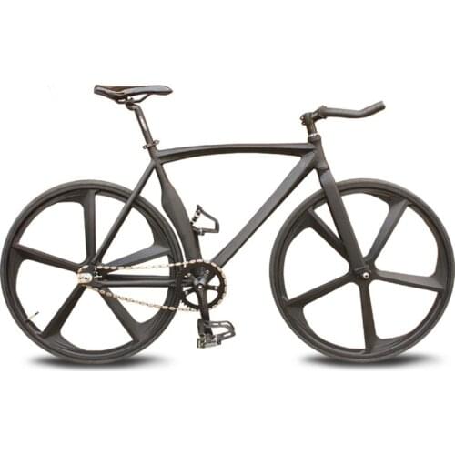 Bicycle Fixed Gear Bike Five Knife Aluminum Alloy with Eye-catching Multi-color DIY Adult Male and Female Students