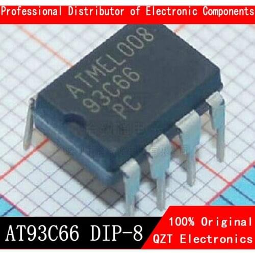 10pcs AT93C66 DIP 93C66 DIP8 93C66A DIP-8 new and original IC