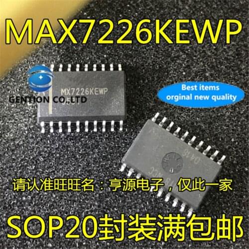 10Pcs MAX7226 MAX7226KEWP SOP20 in stock 100% new and original