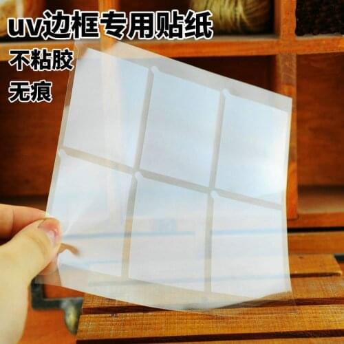 30pcs (5 sheets)/lot 4*5.5cm Paper stickers for Metal Frame DIY Pendant Charm Bezel Setting tools Setting UV Resin Charm