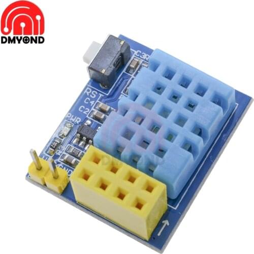 ESP8266 DHT11 Temperature Humidity Sensor Adapter Module ESP-01 ESP-01S ESP01 ESP8266 Wifi NodeMCU Smart Home IOT For Arduino