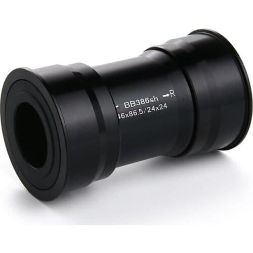 BB386 24mm Bottom Bracket Shell Press Fit Bottom Brackets for SHIMANO 24mm SRAM 22mm Crankset MTB Road Bike Part