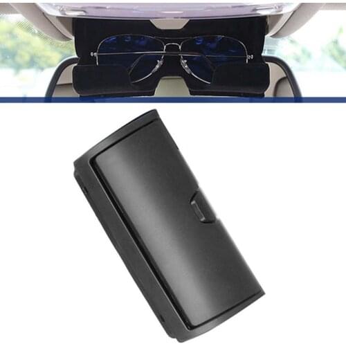Car Glasses Case Roof Sunglasses Frame Cover Storage Box For-Bmw 35 28I X5 X6 E70 E71 E72 F15 F16 Series 2013-2017