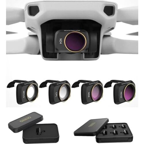 Camera Lens Filter For DJI Mavic Mini/Mini 2/Mini SE UV/CPL/ND4 PL/ND8 ND16-PL ND32 Optical Glass Filter Kits DJI Accessories
