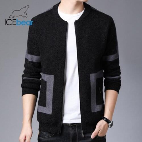 Мужские кардиганы на молнии ICEbear China At AliExpress