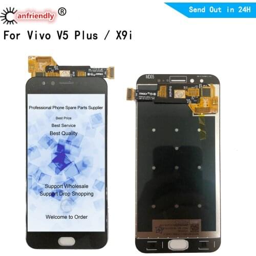 IPS LCDs For vivo V5 plus V5plus 1611 LCD Display Touch panel Screen sensor Digitizer module with frame Assembly For Vivo X9i