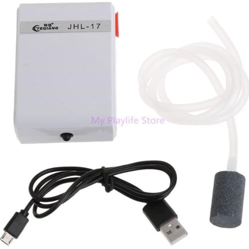 Oxygen Pump Aquarium Fish Tank Equipment USB Charging Super Silent Universal Portable Outdoor Fishing Air Pump Compressor C42