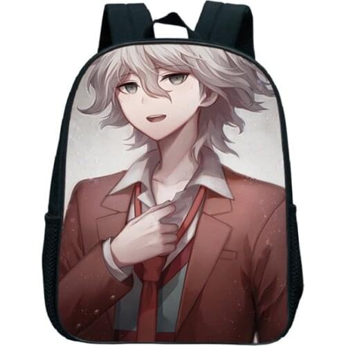 New Danganronpa Pattern Children Kindergarten Backpack Cool Printed Kids Primary School Bags Bookbags Rucksack Child Start Schoo