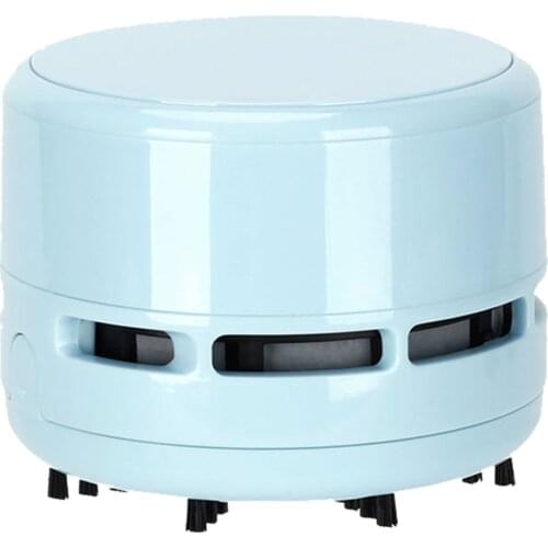 Portable Mini Desktop Vacuum Desk Dust Vacuum Cleaner Battery Operated