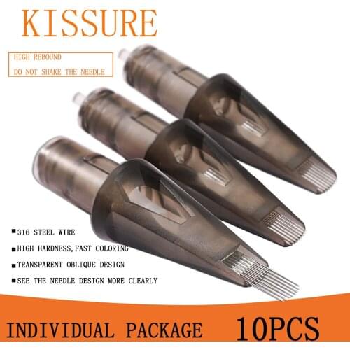 Tattoo professional disposable semi-permanent eyebrow lip needle cut line fog tattoo accessories