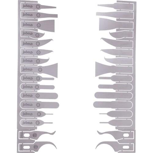 6mm Width Ultra Thin Blade For Craft Knife For Removing Epoxy Glue Extracting CPU NAND and IC Chip Repairing Logic Boards