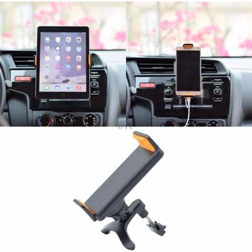 Universal 360 Degree Rotating Car Air Vent Mount Holder Stand For iPhone iPad GPS Xiaomi Samsung LG Tablet 4-10 Inch