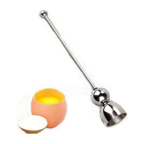 Egg Topper Egg Cracker Snipper Stainless Kitchen Tool Steel Cutter Opener Scissor Tijera Clipper Shell Boiled Cooked