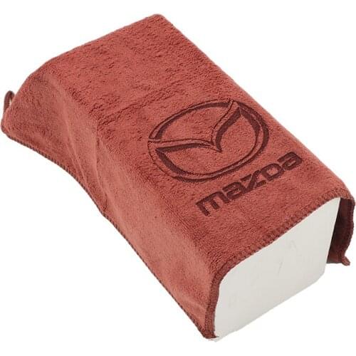 1pc 30*30CM Car Wash Towel Cleaning Towel Accessories For Mazda Axela 2 3 5 6 CX-5 CX-4 CX 7 CX-9 MX-5 ATENZA Car Styling