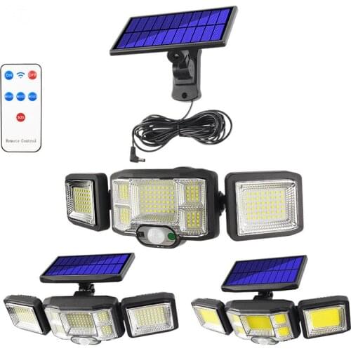 192 COB Solar LED Solar Light Motion Sensor Flood Light Outdoor Camping Garden Waterproof Solar Emergency Lamp Night Security