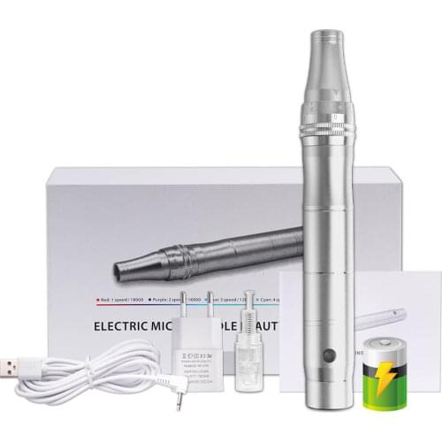 Screw Microneedeling Pen Professional Dermapen Derma Stamp Microneedle Cartidge Needle Mesotherapy System Skincare Bbglow Beauty