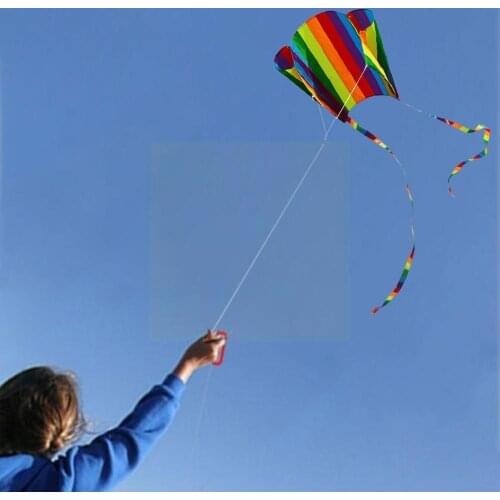 Kids Colorful Mini Pocket Kite Funny Outdoor Sports Kite Toys With Toys Software Two Tails Portable Flying