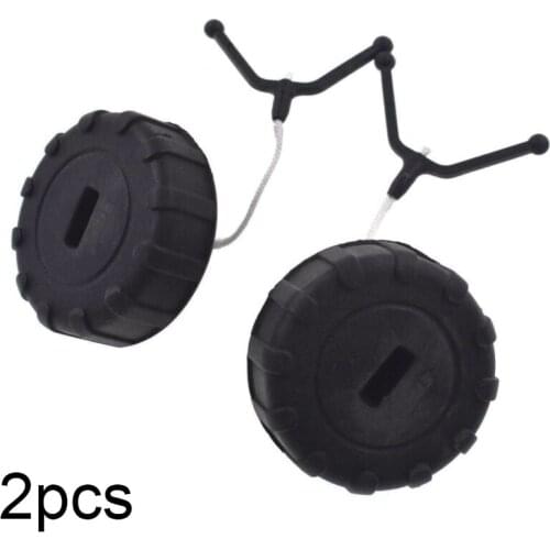 2pcs Fuel Oil Tank Cover Kit For Stihl MS170 MS180 Chainsaws Replace Accessory Fuel tank Oil cover