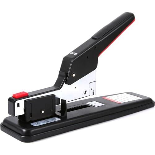M&G ABS92771 heavy thick stapler metal labor force office binding machine can be set 100 pages / 200 pages