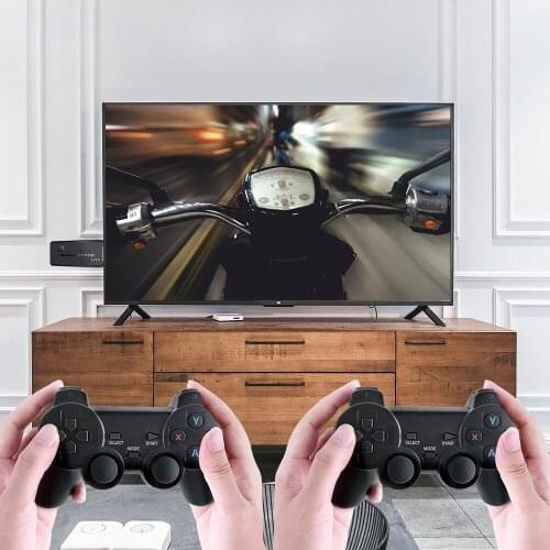 New Mini 4K Video Game Console Retro Wireless Controller Built in 3000 NES Games HD/AV Output Double Player Home Game Device