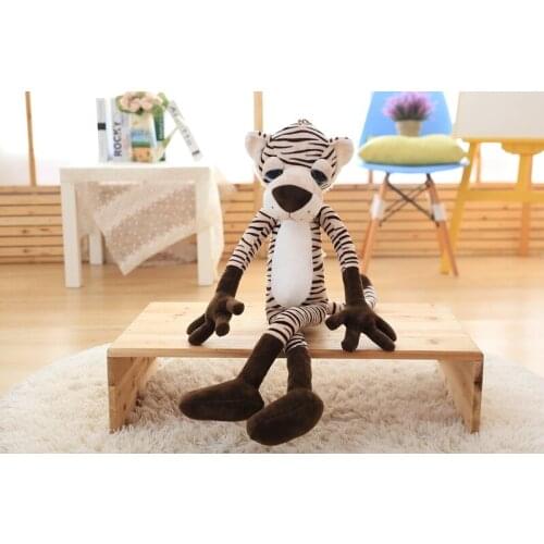 New arrival large 80cm cartoon tiger plush toy throw pillow birthday gift b0899