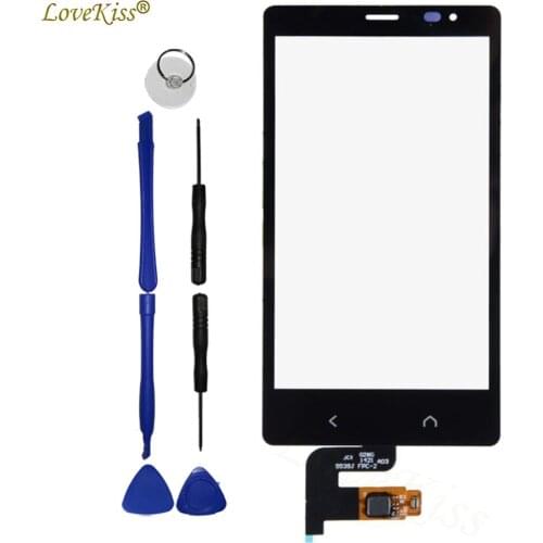 Touchscreen For Nokia X2 Dual SIM X2DS Front Panel RM-1013 X+ Touch Screen Sensor LCD Display Digitizer Glass Cover Replacement