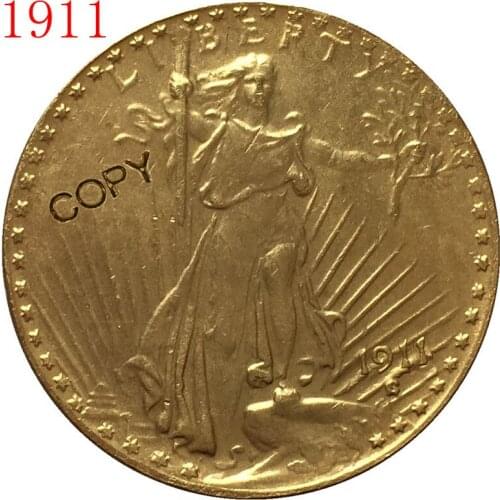 USA 1911 $20 St. Gaudens Coin Copy