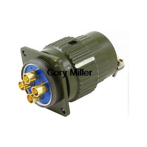 Y28M-4TK Core 4 Pin Terminals Male Screw Mount Aviation Connector Plug
