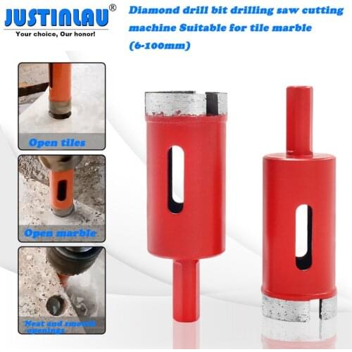 6mm-100mm Diamond Drill Bit Drilling Saw Cutting Machine Suitable for Ceramic Tile Marble Material Cobblestone Hole Drilling Bit