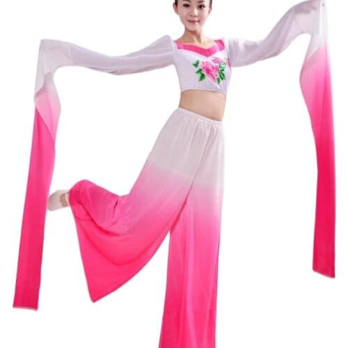 Tibetan Dance Costumes Adult Female Water Sleeve Stage Dance Performance Chinese Folk Dance Stage Performance Clothes