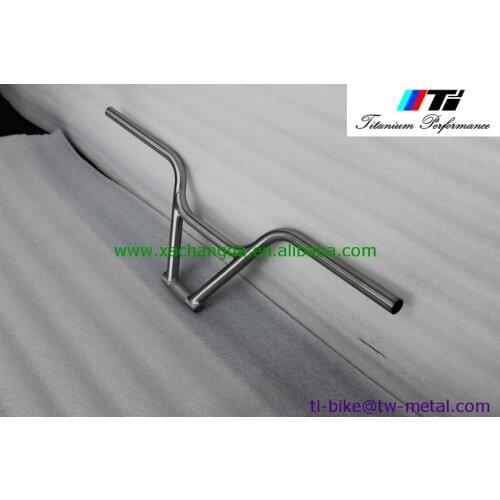 Titanium BMX bike handle bar, cheap titanium bicycle handle bars for BMX, Hot sale titanium bike BMX Cycling Bars