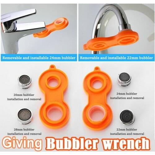 Water Saving Bubbler Sprayer Brass Threaded Faucet Aerator Polished Replacement Part Faucet Bubbler Sprayer for Bathroom Kitchen