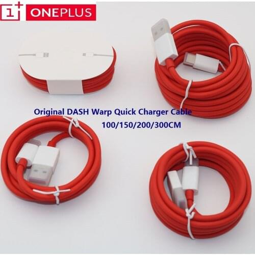 Oneplus 7 pro 7 Original Warp Quick Charger cable 6A Dash Fast USB Type-C data cable for One plus 6T 6 5T 5 Smart phone