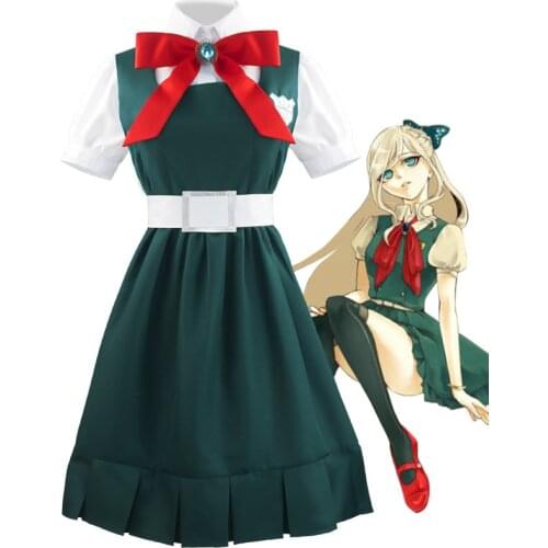 Woman Party Halloween Costume JK School Uniform Anime Danganronpa 2 Despair Sonia Nevermind Cosplay Dress And Wig Sock New Gift