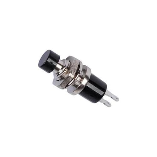 10pcs Lockless Momentary ON/OFF Push button Black Mini Switch diy electronics