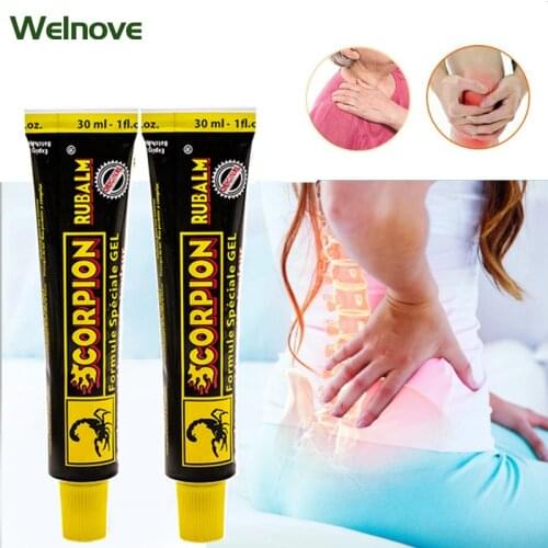 2Pcs Muscle Pain Rheumatism Arthritis Waist Spine Powerful Pain Efficient Relief Ointment Headache Neuralgia Acid Stasis Cream