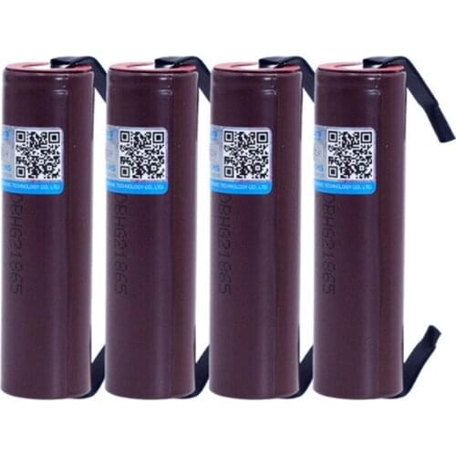 4 PCS.. VariCore For New HG2 18650 3000mAh Rechargeable battery 18650HG2 3.6V discharge 20A, dedicated batteries + DIY Nickel