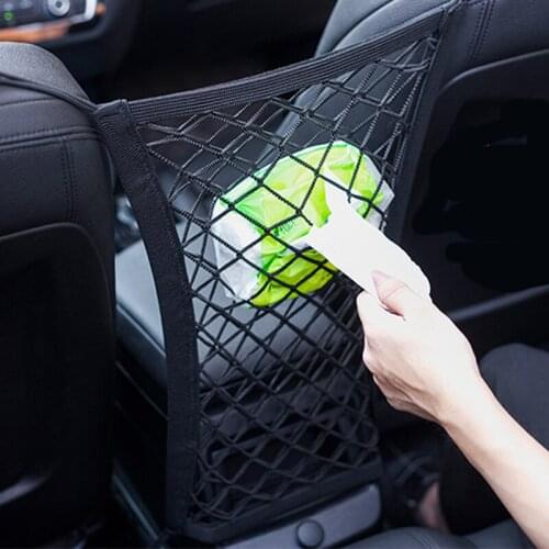 Car seat storage net pocket storage box car car storage bag seat back bag interior supplies multifunction