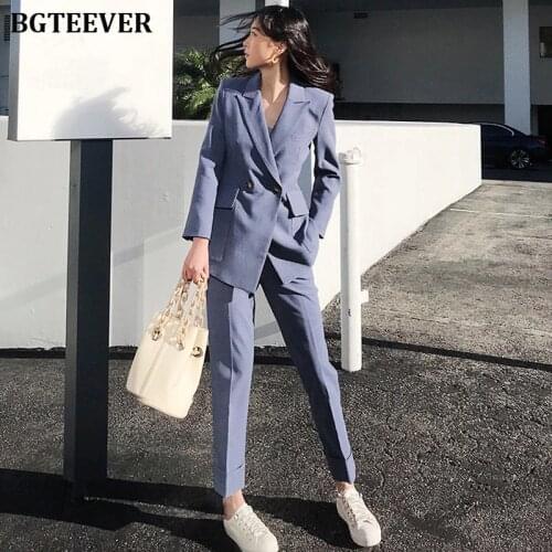 Женские синие куртки BGTEEVER China At AliExpress