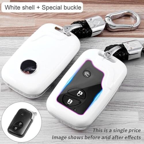 ABS Carbon FibeCar Remote Key Cover Case For Lexus RX270 NX200 CT200H GX400 GX460 IS250 IS300C RX270 ES240 ES350 LS460 GS300 Fob