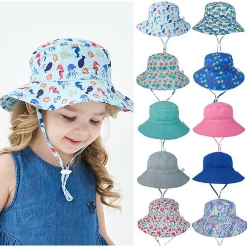 Children Summer Hat Sun Hats for Kids Baby Boys Girls Sun Hat Breathable Travel Beach Cap Quick Dry Swimming Caps for Newborns