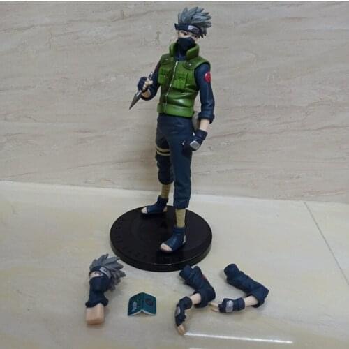 Anime Hatake Kakashi PVC Action Figure Collectible Model Doll Toy 23cm