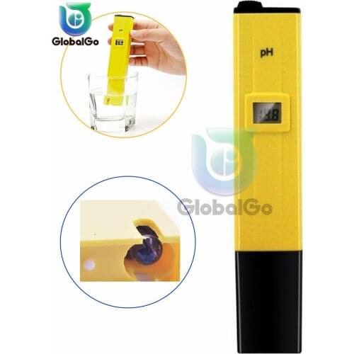Mini Water Test Pen Digital PH Meter Tester Water Quality Testing Tool PH-009 IA 0.0-14.0pH for Aquarium Pool Water Laboratory