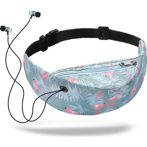 New Fashion Women Unicorn Waist Money Key Belt Bum Fanny Pack Pouch Travel Running Sport Bag